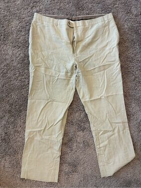 Men's Khaki Chino Pants - Classic Light Beige Style